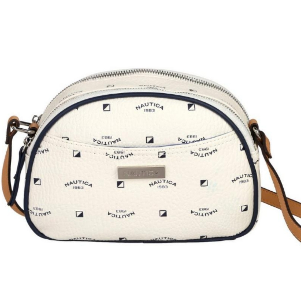 Nautica monogrammed signal light Crossbody